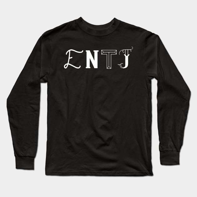 ENTJ Long Sleeve T-Shirt by BumbleBess